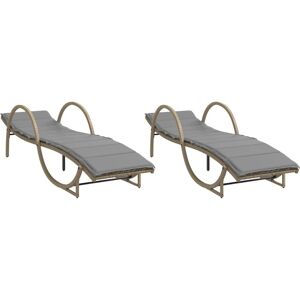 vidaXL Outdoor Chair - Verstellbar, Wetterfest, 2 Stück vidaXL Outdoor Chair - Verstellbar, Wetterfest, 2 Stück