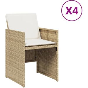 VidaXL 4007439 Gartensessel Creme - Außenmöbel VidaXL 4007439 Gartensessel Creme - Außenmöbel