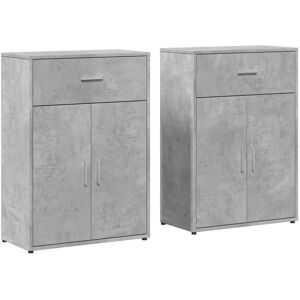 VidaXL 3276598 Moderner Beton Grau Sideboard - Sideboard VidaXL 3276598 Moderner Beton Grau Sideboard - Sideboard