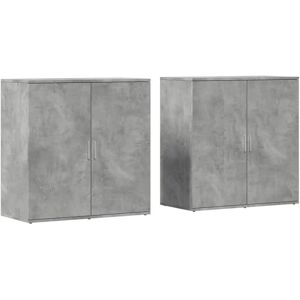 vidaXL 3276605 Betongrau Sideboard - Sideboard vidaXL 3276605 Betongrau Sideboard - Sideboard
