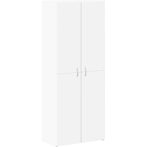 vidaXL File Cabinet White 60x32x153 cm Engineered Wood - File Cabinet vidaXL File Cabinet White 60x32x153 cm Engineered Wood - File Cabinet