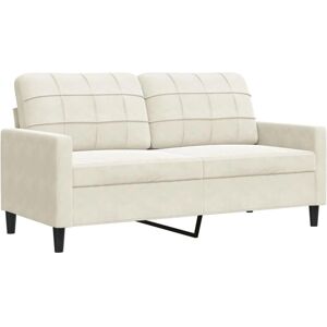 Vidaxl 2-personers velourssofa - Stue møbler Vidaxl 2-personers velourssofa - Stue møbler