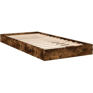 vidaXL Sonoma Oak 75x190 cm Bed Frame - Modern Design vidaXL Sonoma Oak 75x190 cm Bed Frame - Modern Design