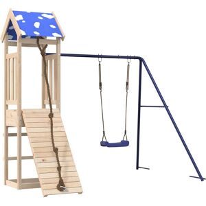 vidaXL Outdoor Playset Garden Playhouse Playground Equipment Solid Wood Pine - Playset vidaXL Outdoor Playset Garden Playhouse Playground Equipment Solid Wood Pine - Playset