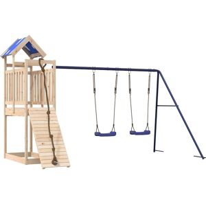 vidaXL Outdoor Playset Solid Wood Pine - Playhouse vidaXL Outdoor Playset Solid Wood Pine - Playhouse