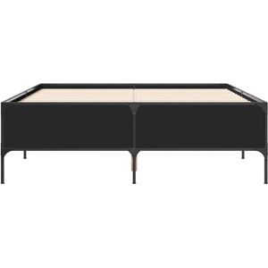 vidaXL Bed Frame Black 150x200 cm - Bed Type vidaXL Bed Frame Black 150x200 cm - Bed Type