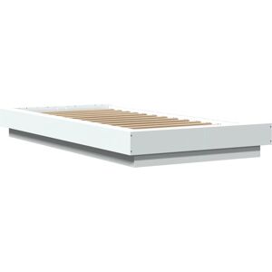 vidaXL Hvid sengestel med LED-lys - Sengtype vidaXL Hvid sengestel med LED-lys - Sengtype