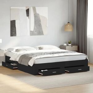 vidaXL 3280357 Bed Frame with Drawers - Bed Type vidaXL 3280357 Bed Frame with Drawers - Bed Type