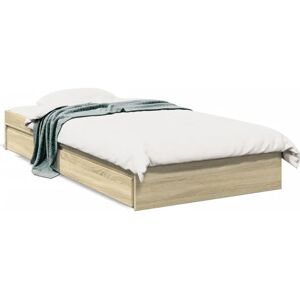 Cama con Gavetas Sonoma VIDAXL Roble - Tipo de Cama Cama con Gavetas Sonoma VIDAXL Roble - Tipo de Cama