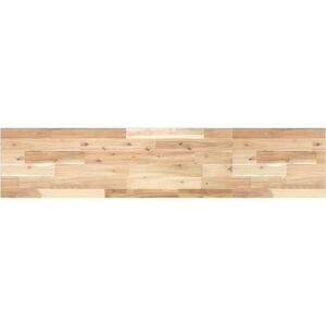 VidaXL Solid Acacia Wood Floating Shelf 120x30x2 Cm - Indoor Outdoor Decor VidaXL Solid Acacia Wood Floating Shelf 120x30x2 Cm - Indoor Outdoor Decor