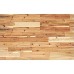 vidaXL Dark Brown Solid Acacia Wood Desk Top - 100x50x2 cm vidaXL Dark Brown Solid Acacia Wood Desk Top - 100x50x2 cm