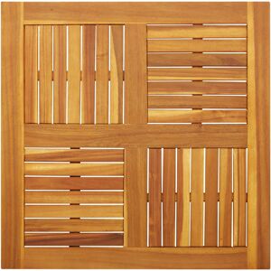 vidaXL 4004256 Tisch - Massivholz Akazie - 80x80 cm vidaXL 4004256 Tisch - Massivholz Akazie - 80x80 cm