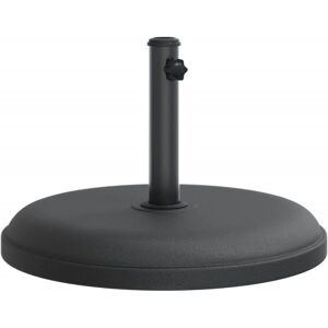 vidaXL Parasol Base with Adjustable Poles - 25 kg - Black vidaXL Parasol Base with Adjustable Poles - 25 kg - Black