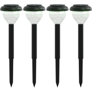 vidaXL Solar Pathway Lights with Ground Spikes - Garden Light vidaXL Solar Pathway Lights with Ground Spikes - Garden Light