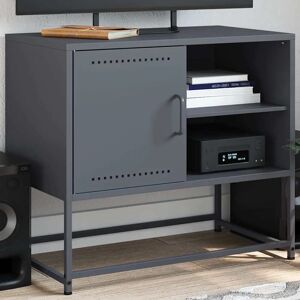 vidaXL TV Cabinet Anthracite Steel - TV Cabinet vidaXL TV Cabinet Anthracite Steel - TV Cabinet