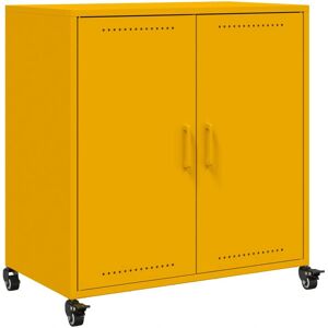 vidaXL 846659 Senfgelb Stahlschrank – Wohnzimmermöbel vidaXL 846659 Senfgelb Stahlschrank – Wohnzimmermöbel