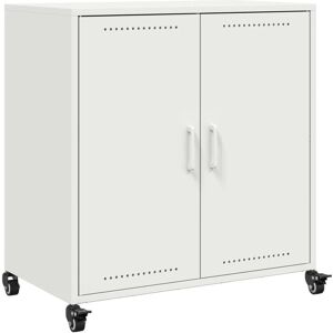 vidaXL 846661 Weißer Stahl-Sideboard - Wohnzimmer vidaXL 846661 Weißer Stahl-Sideboard - Wohnzimmer