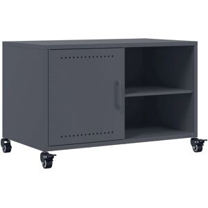 vidaXL 846670 Anthracite Stahl TV-Schrank - TV & Medienmöbel vidaXL 846670 Anthracite Stahl TV-Schrank - TV & Medienmöbel