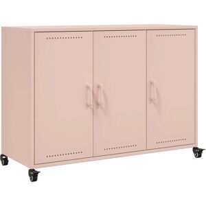 vidaXL 846681 Pink Sideboard - Sideboard, Stauraum, Stahl vidaXL 846681 Pink Sideboard - Sideboard, Stauraum, Stahl