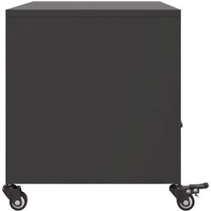 vidaXL 846698 Black Steel TV Cabinet - TV Stand & Media Unit vidaXL 846698 Black Steel TV Cabinet - TV Stand & Media Unit