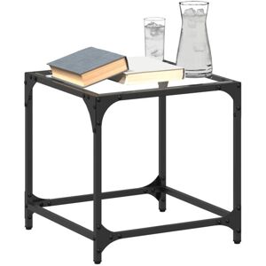 vidaXL Coffee Table with Transparent Glass Top - Coffee Table vidaXL Coffee Table with Transparent Glass Top - Coffee Table