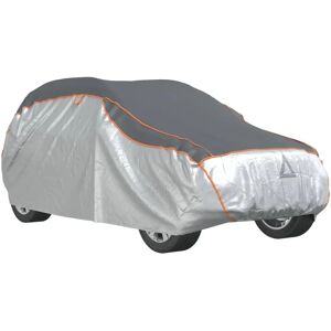 vidaXL Car Cover for SUV Hail Protection Full Waterproof L Grey & Silver - Car Cover vidaXL Car Cover for SUV Hail Protection Full Waterproof L Grey & Silver - Car Cover