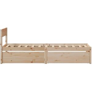 vidaXL 846792 Bed Frame with Drawers - Bed Frame vidaXL 846792 Bed Frame with Drawers - Bed Frame