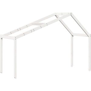 vidaXL Kids' Bed Roof Canopy White 213x95.5x144.5 cm - Kids Bed Type vidaXL Kids' Bed Roof Canopy White 213x95.5x144.5 cm - Kids Bed Type