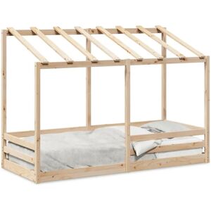 vidaXL Børneseng Furu Naturlig 90x190cm Moderne vidaXL Børneseng Furu Naturlig 90x190cm Moderne