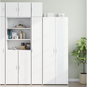 vidaXL Wall Cabinet White 30x42.5x40 cm Engineered Wood - Wall Cabinet vidaXL Wall Cabinet White 30x42.5x40 cm Engineered Wood - Wall Cabinet