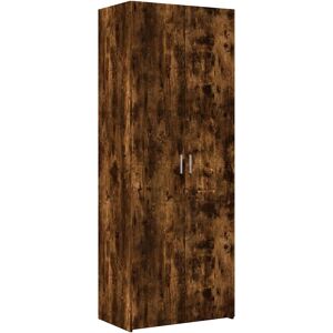 vidaXL Smoked Oak Highboard Sideboard - Highboard Sideboard vidaXL Smoked Oak Highboard Sideboard - Highboard Sideboard