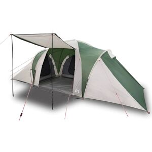 vidaXL Family Tent Dome 6-Person Green Waterproof - Family Tent vidaXL Family Tent Dome 6-Person Green Waterproof - Family Tent