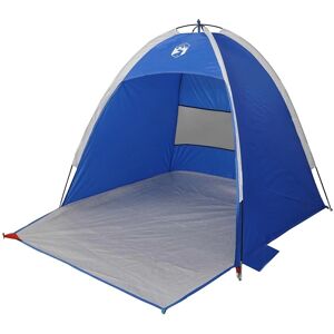 vidaXL Blue Waterproof 3-Person Beach Tent - Beach Tent vidaXL Blue Waterproof 3-Person Beach Tent - Beach Tent