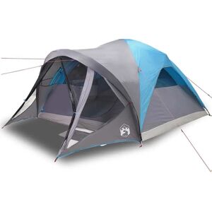 vidaXL Family Tent Tunnel 6-Person Waterproof Lightweight - Family Tent vidaXL Family Tent Tunnel 6-Person Waterproof Lightweight - Family Tent