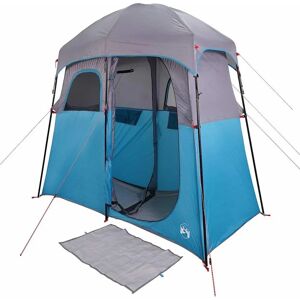 vidaXL Shower Tent 2-Person Blue Waterproof - Shower Tent vidaXL Shower Tent 2-Person Blue Waterproof - Shower Tent
