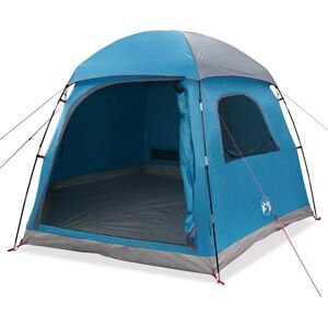 vidaXL Family Tent Igloo 6-Person Blue Waterproof - Family Tent vidaXL Family Tent Igloo 6-Person Blue Waterproof - Family Tent