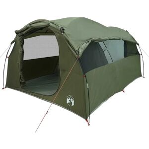 vidaXL Tunnel Familienzelt 6 Personen Olive Green Wasserdicht - Zelt vidaXL Tunnel Familienzelt 6 Personen Olive Green Wasserdicht - Zelt