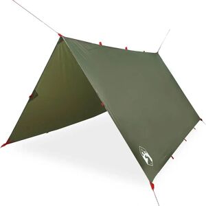 vidaXL Tenda de camping Verde Oliva 306x306 cm à prova d'água - Camping Tarp vidaXL Tenda de camping Verde Oliva 306x306 cm à prova d'água - Camping Tarp