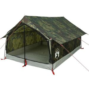 vidaXL Model Camouflage Lichtgewicht 2-Persoons Tent - Tent vidaXL Model Camouflage Lichtgewicht 2-Persoons Tent - Tent