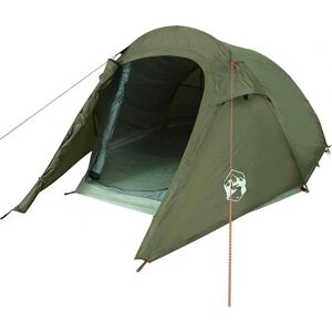 vidaXL Tenda túnel 3 pessoas Verde oliva Impermeável - Tenda de camping vidaXL Tenda túnel 3 pessoas Verde oliva Impermeável - Tenda de camping