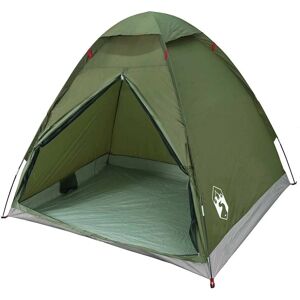 vidaXL Camping Tent Dome Olive Green Waterproof - Camping Tent vidaXL Camping Tent Dome Olive Green Waterproof - Camping Tent