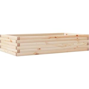vidaXL Garden Planter 110x60x23 cm Solid Wood Pine - Garden Planter vidaXL Garden Planter 110x60x23 cm Solid Wood Pine - Garden Planter