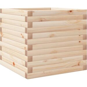vidaXL Pine Garden Planter 50x50x45.5 cm - Garden Planter vidaXL Pine Garden Planter 50x50x45.5 cm - Garden Planter