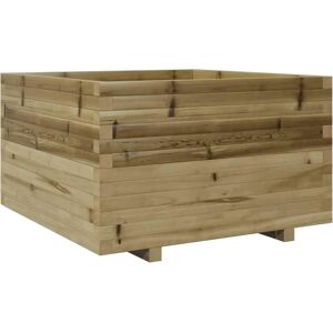vidaXL Garden Planter - 80x80x49.5 cm Impregnated Pine Wood Garden Box vidaXL Garden Planter - 80x80x49.5 cm Impregnated Pine Wood Garden Box