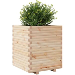 vidaXL Garden Planter 60x60x72 cm Solid Wood Pine - Garden Planter vidaXL Garden Planter 60x60x72 cm Solid Wood Pine - Garden Planter