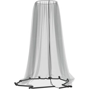 vidaXL Black 330x250cm Mosquito Net for Umbrella - Mosquito Mesh vidaXL Black 330x250cm Mosquito Net for Umbrella - Mosquito Mesh