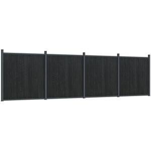 vidaXL Graues Zaunpaneel 699x186 cm WPC - Zaunpaneel vidaXL Graues Zaunpaneel 699x186 cm WPC - Zaunpaneel