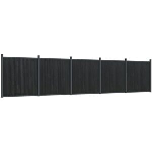 vidaXL Fence Panel Grey 872x186 cm WPC - Fence Panel vidaXL Fence Panel Grey 872x186 cm WPC - Fence Panel