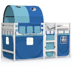 vidaXL Klatrested til børn med tunnel Blå - Børneseng vidaXL Klatrested til børn med tunnel Blå - Børneseng