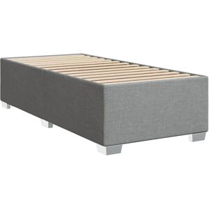 vidaXL Sengestel - 80x200cm - Lysegrå - Sengestel vidaXL Sengestel - 80x200cm - Lysegrå - Sengestel